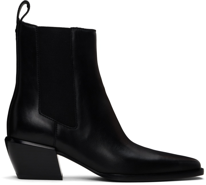 Photo: rag & bone Black Joni Chelsea Boots