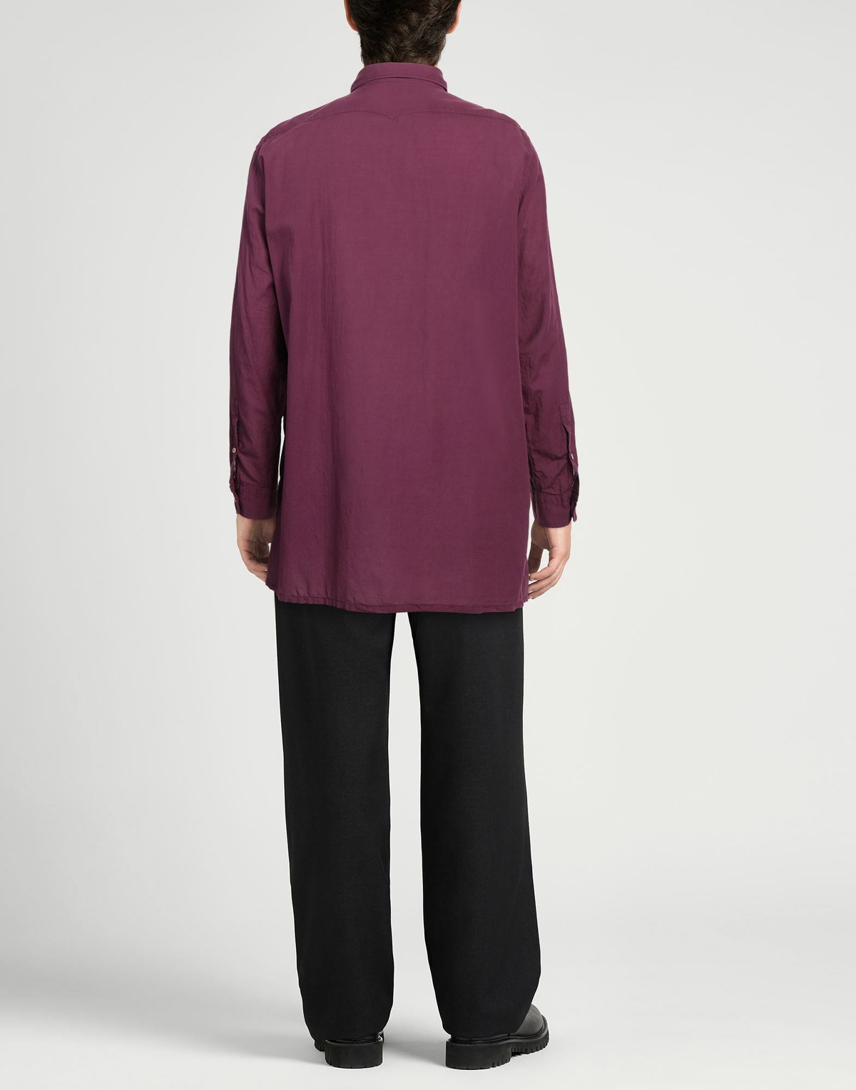 Massimo Alba Mens Shirt Plum