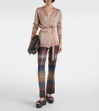 Missoni Julia Caperdoni sequined platform sandals