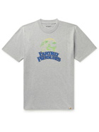 CARHARTT WIP - Printed Organic Cotton-Jersey T-Shirt - Gray