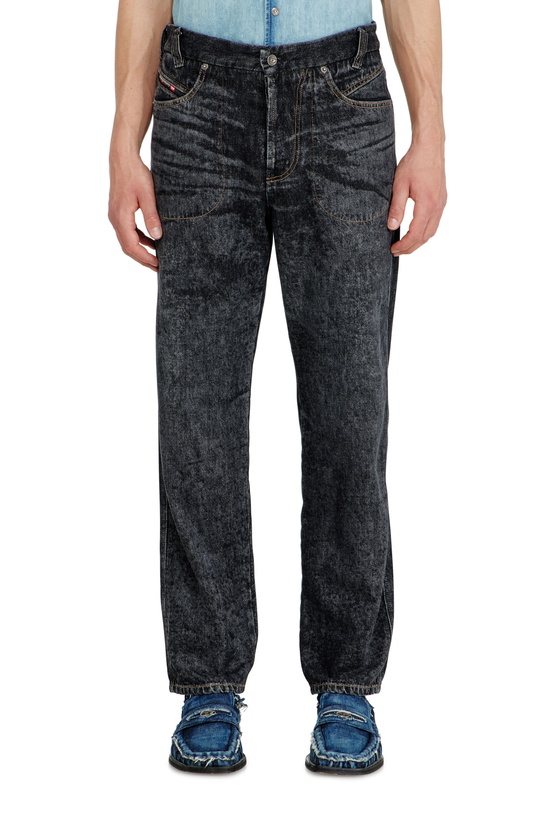 Photo: Diesel Relaxed Jeans Low Waist D-Marcus - Jeans Mens in Black