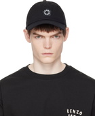 Kenzo Black Kenzo Paris 'Boke Flower 2.0' Embroidered Cap