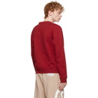 Maison Margiela Red Logo Sweatshirt