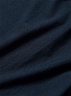HANRO - Stretch-Jersey Pyjama T-Shirt - Blue
