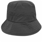 Wood Wood Men's Tech Bucket Hat in Black