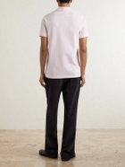 Burberry - Eddie Ekd Cotton Polo Shirt - Pink