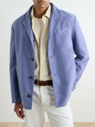 Barena - Cotton-Satin Blouson - Blue
