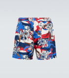 Moncler Floral swim shorts