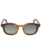 Moscot Dolt Sunglasses in Grey-Brown Fade/Chestnut Fade