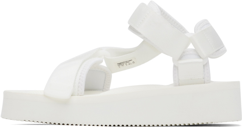 Suicoke White DEPA-2PO Sandals Suicoke