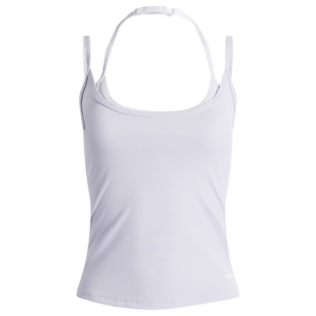 TALA Women's Double Layer Strappy Vest in Lilac