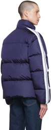 Palm Angels Navy Classic Track Down Jacket