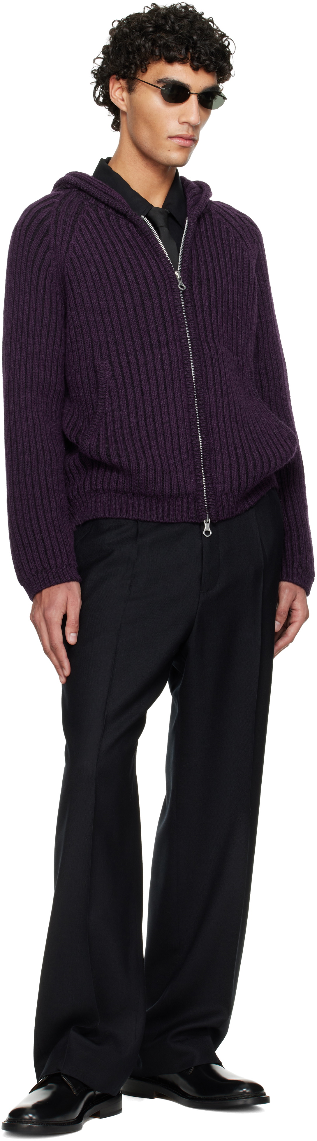 OUR LEGACY Purple Level Hoodie Our Legacy
