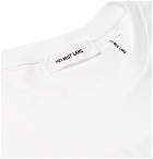 Helmut Lang - Taxi Paris Logo-Print Cotton-Jersey T-Shirt - Men - White