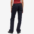 Peachy Den Women's Gigi Denim Jeans in Rinse