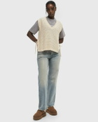 ØLÅF OPEN KNIT VEST White Women