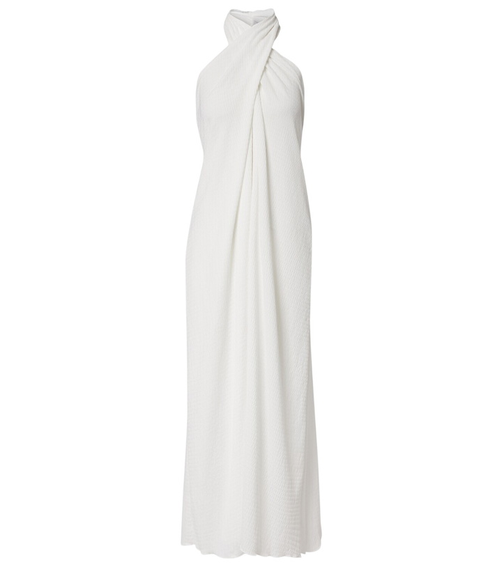 Photo: Jade Swim Stella sheer halterneck maxi dress