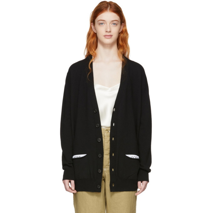 Loewe Black Classic Cardigan Loewe