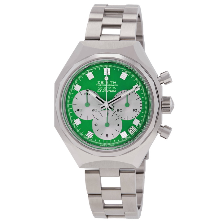 Photo: Zenith Defy Chronograph Automatic Green Dial Watch 03.A780.400-2/91.M3642