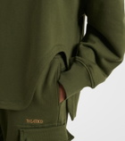 The Attico Oversized cotton jersey sweatshirt