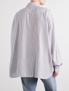 Acne Studios - Pinstriped TENCEL™ Lyocell-Poplin Shirt - White