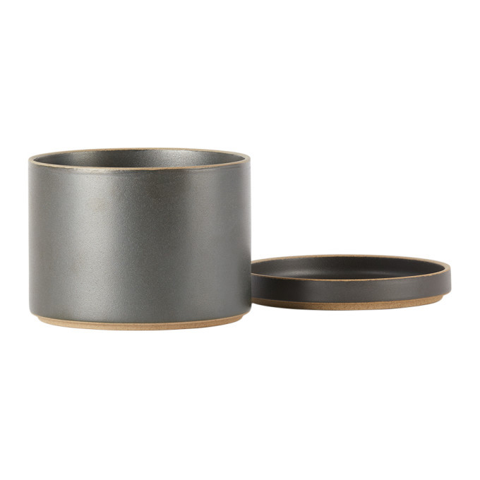 Hasami Porcelain Black HPB045/HPB002 Planter