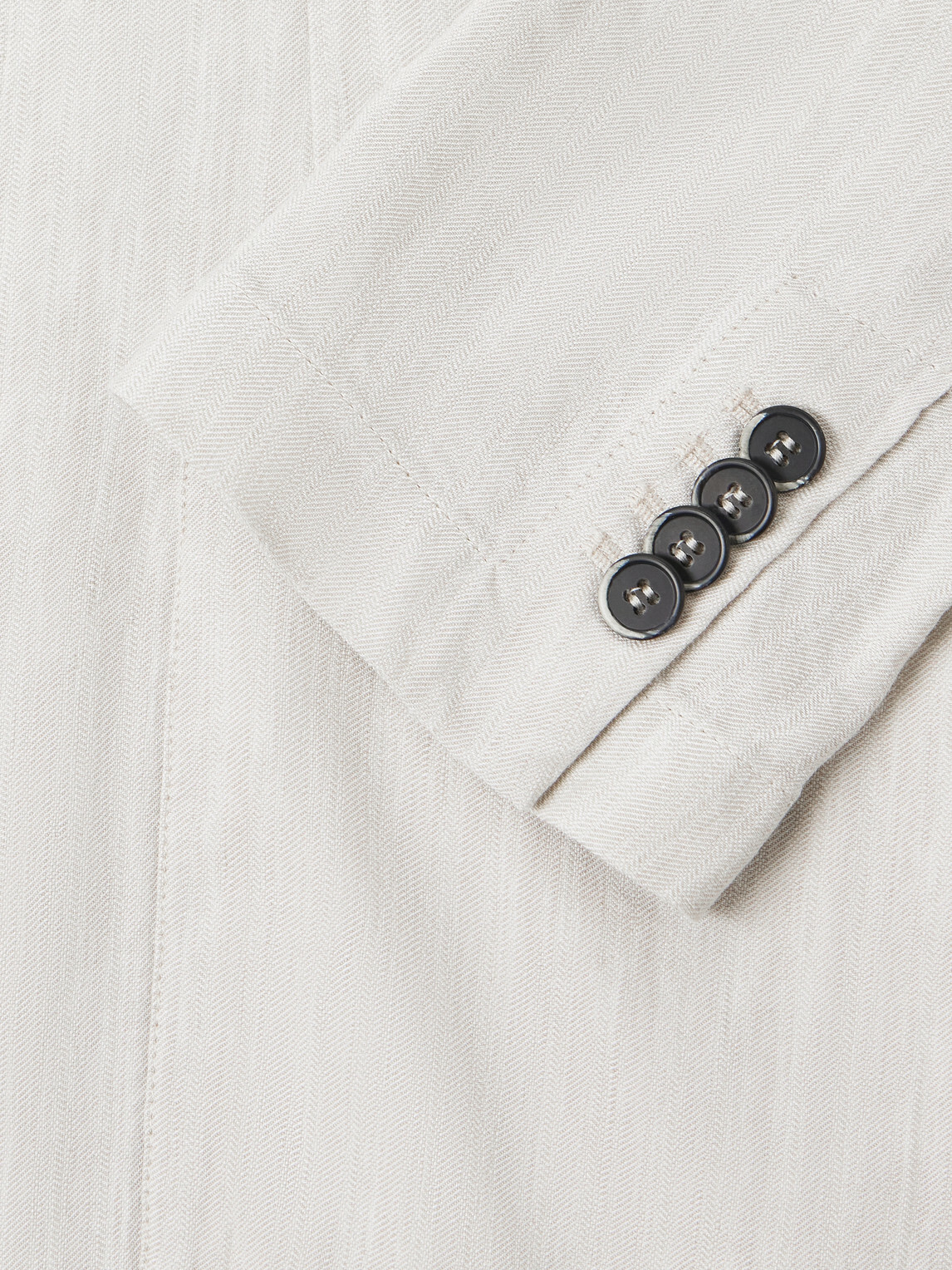 Barena - Herringbone Suit Jacket - Neutrals