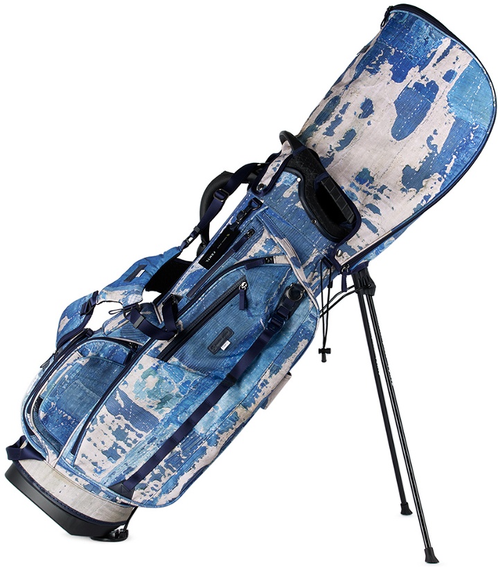 Photo: master-piece Blue FDMTL Edition Golf Bipod Caddy Bag