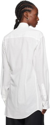 Ann Demeulemeester Off-White Mark High Comfort Pocket Shirt