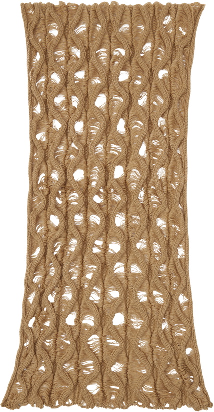 Photo: Isa Boulder Brown Fudgy Scarf