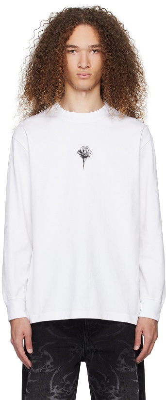 Photo: Han Kjobenhavn White Rose Long Sleeve T-Shirt