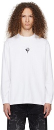 Han Kjobenhavn White Rose Long Sleeve T-Shirt
