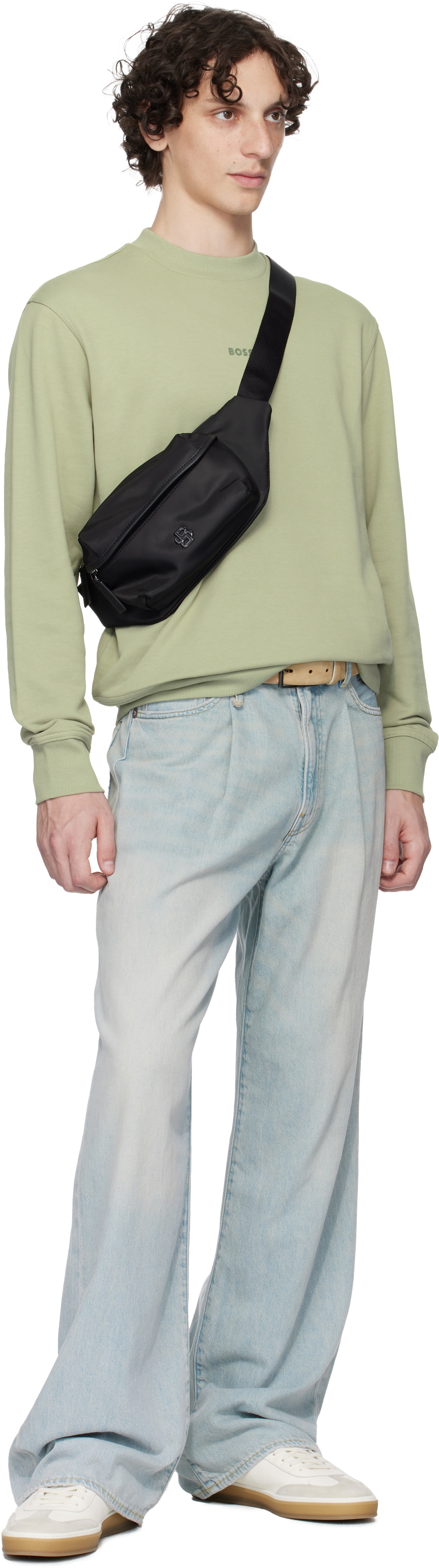 BOSS Black Double B Monogram Belt Bag