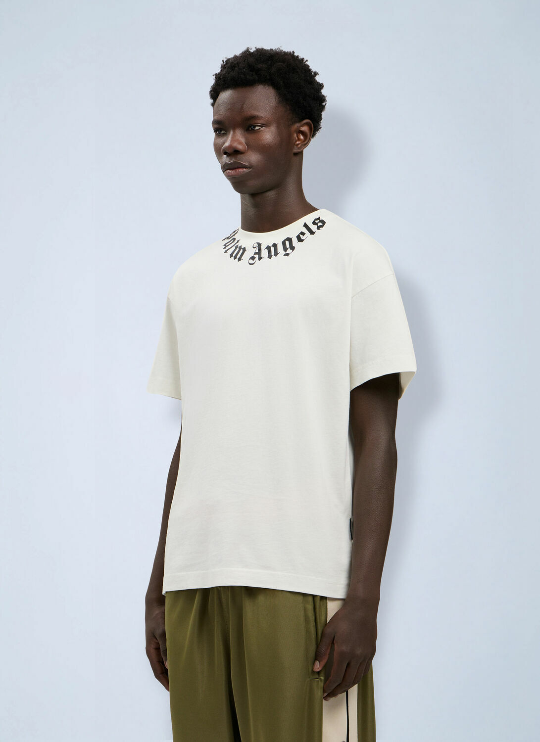 Palm Angels Neck Logo T-Shirt