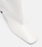 Coperni Bridge leather knee-high boots