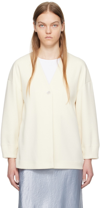 Photo: Max Mara Leisure Off-White Urano Jacket
