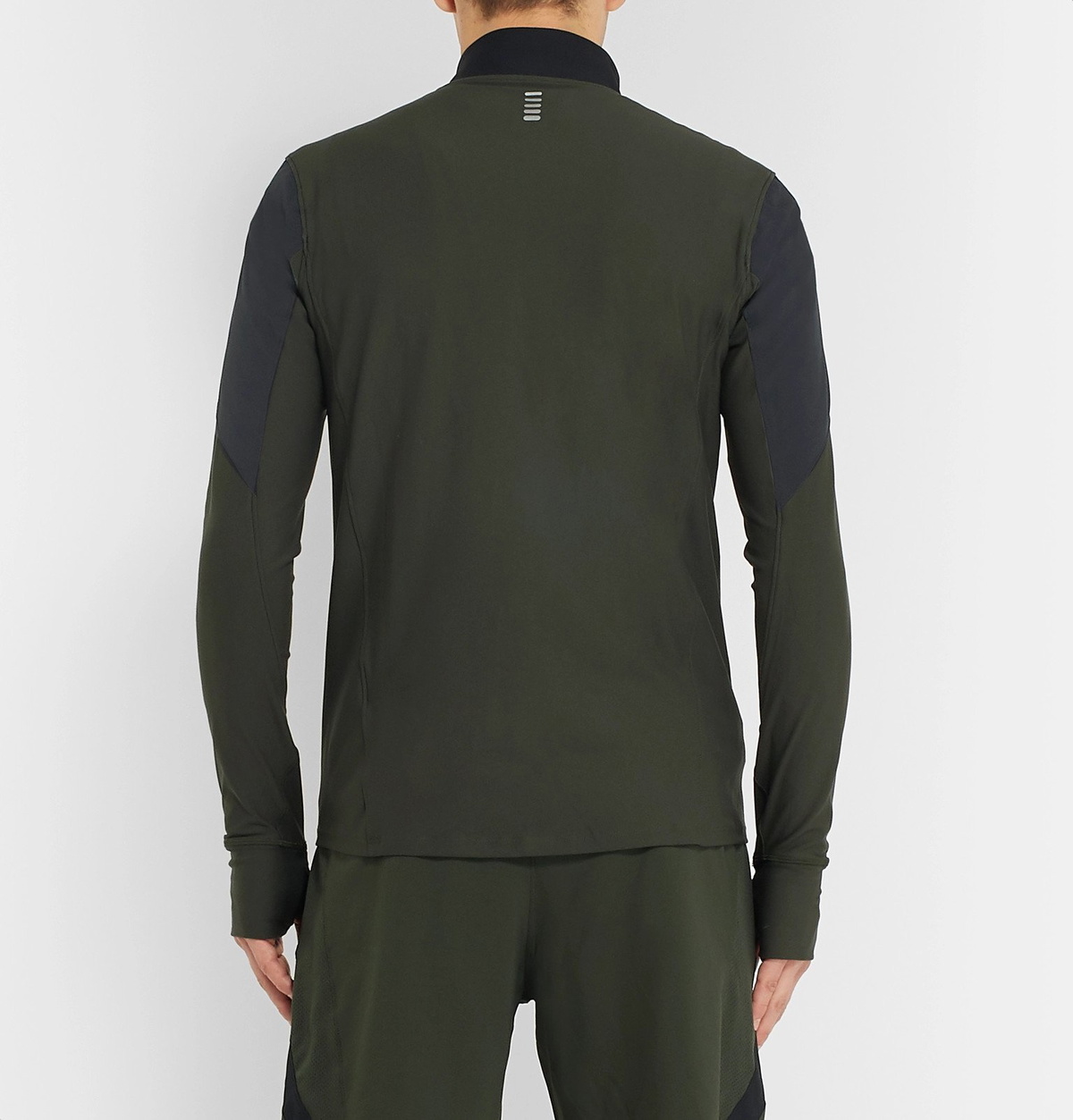 Under Armour - Qualifier HeatGear Half-Zip Running Top - Green