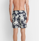 NN07 - Jules Printed Swim Shorts - Blue