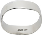 AGMES Silver Wave Ring