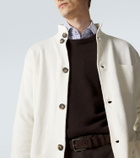 Kiton Linen and cotton cardigan