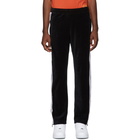 Heron Preston Black Velour Tape Lounge Pants