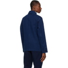 Blue Blue Japan Navy Washed Sashiko Coverall Jacket