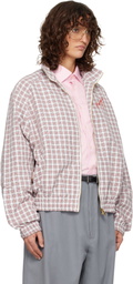 WILLY CHAVARRIA White & Red Ruff Rider Track Jacket