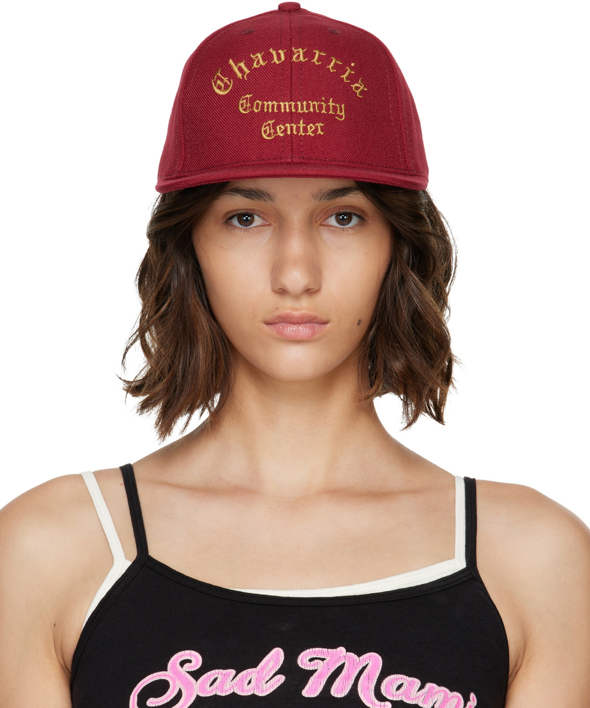 WILLY CHAVARRIA Red 'Community Center' Cap
