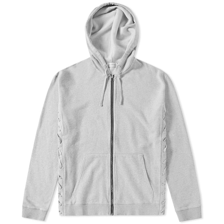 Photo: Faith Connexion Laced Hooded Sweat Grey