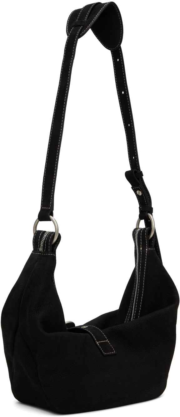 Marge Sherwood Black Belted Medium Bag