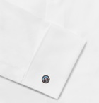 Deakin & Francis - Moving London Scene Rose Gold and Silver-Tone Cufflinks - Silver