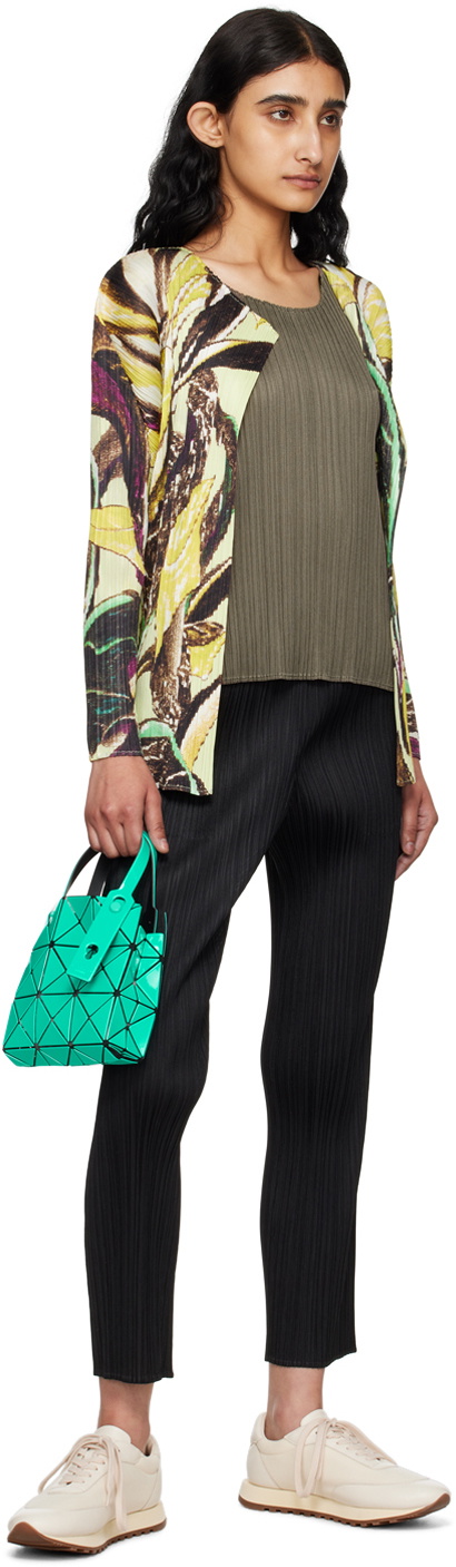 BAO BAO ISSEY MIYAKE Green Carat Small Bag Bao Bao Issey Miyake