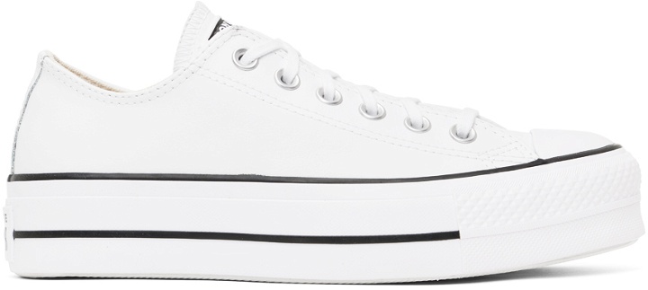 Photo: Converse White Chuck Taylor All Star Sneakers