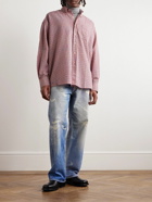 Our Legacy - Borrowed Button-Down Collar Checked Woven Shirt - Pink